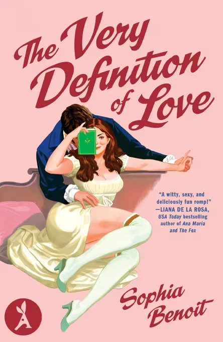 Cover of A Working Map of Love by Sophia Benoit showing a woman sitting on a man's lap holding a green book.